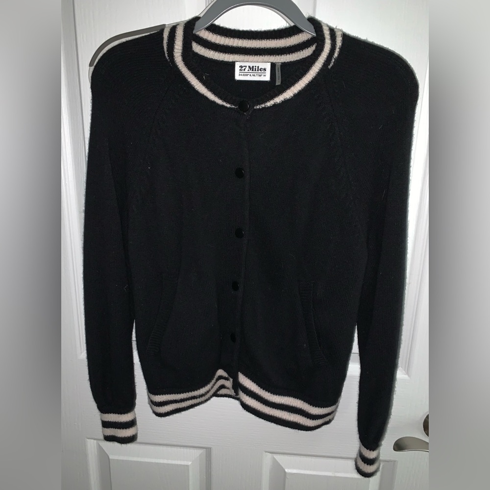 27 Miles Malibu Kiki Sweater - Skull Bomber